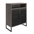 thumbnail image 1 of Ameriwood Home Purdue Storage Cabinet, Gray Oak, 1 of 9