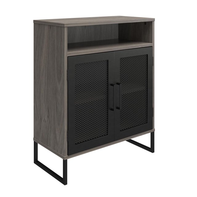Ameriwood Home Purdue Storage Cabinet, Gray Oak