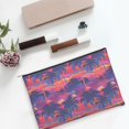 thumbnail image 6 of Sigee Retro Palms for Multipurpose Zipper Pouch Paper Reusable Cosmetic bag for Purse Water Resistant Gift, 6 of 8