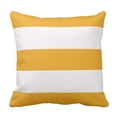 thumbnail image 1 of RYLABLUE Throw Orange Stripe Striped Stripes Autumn Pillowcase Cover 18x18 inch, 1 of 1