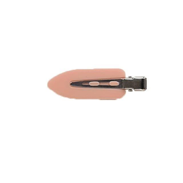2Pcs Non-trace Épingles à Cheveux Matériau Robuste Simple Robuste Prime Filles Cheveux Charmant Coiffure Clip Mode de Style d'Approvisionnement pour Bébé Femmes Filles Rose