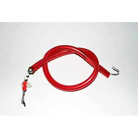 Santini Tube and Worm Lure Trolling 20 3oz Red