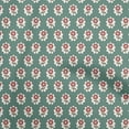 thumbnail image 1 of oneOone Cotton Flex Seaweed Green Fabric Asian Block Sewing Material Print Fabric By The Yard 40 Inch Wide, 1 of 4