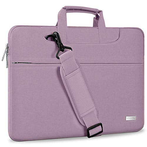 Women Lady Hand Bag Zip Shoulder for Laptop 11-15.6" Briefcase Notebook Leather 