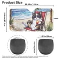 thumbnail image 5 of KUIFORTI Car Windshield Sun Shade Foldable Sunshade Cute Cat Automotive Windshield Sunshades - Reflective Polyester Blocks Heat and Sun - Works with Sedans, SUVs & Trucks!, 5 of 6