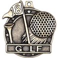 thumbnail image 2 of Golf Medals, 2" Gold Diecast Golf Medal Award 5 Pack, 2 of 3