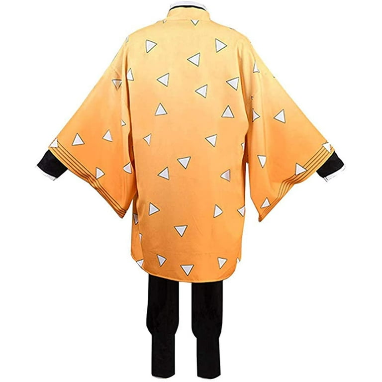 Cosplay Life Demon Slayer Zenitsu Agatsuma Kimono Cosplay Costume