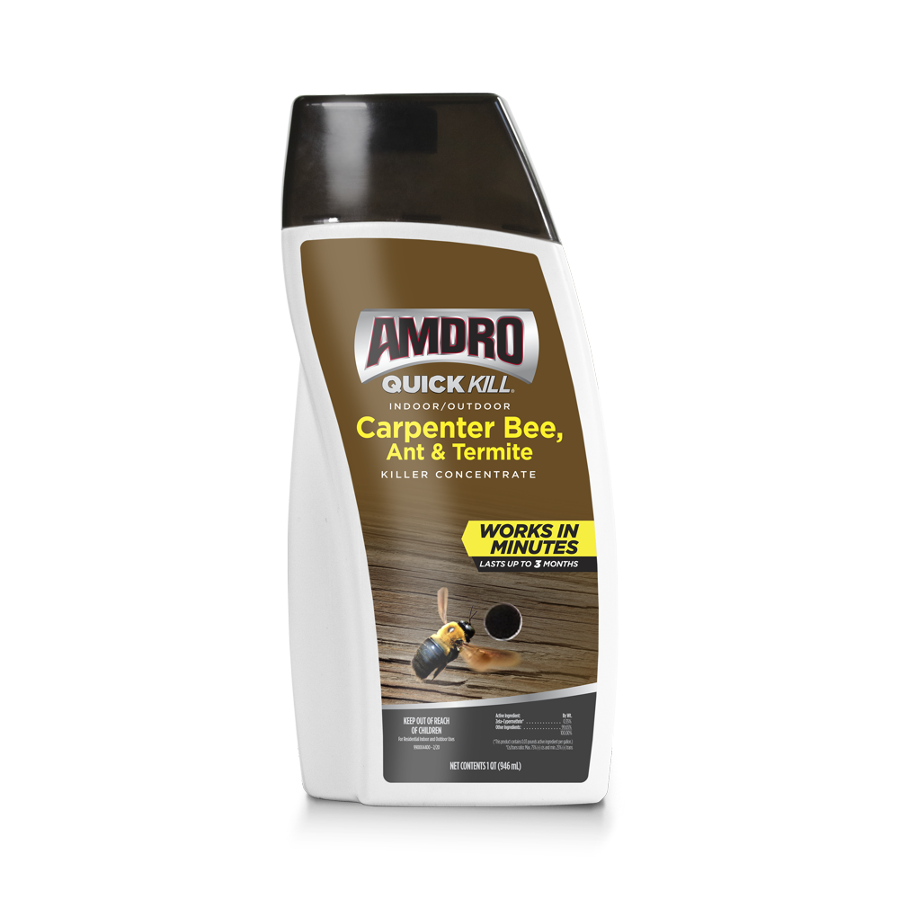 Amdro Quick Kill Carpenter Bee, Ant & Termite Killer Concentrate; 32