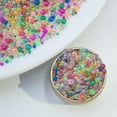 thumbnail image 2 of U8MO 50 Gram Glass Caviar MicroBeads Bubbles Balls Beads Fillers Mixed Size Nail Art-Mixed Color, 2 of 2