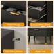 thumbnail image 2 of Negra wood 4-cajón cómoda almacenamiento chest gabinete organizer, 2 of 6