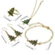thumbnail image 3 of Pulseras para mujer, regalos para mujeres europeas y americanas, conjunto de collar navideño, lindo Papá Noel, gota de aceite, anillo de aleación, pendientes, pulsera, conjunto combinado, traje II, co, 3 of 5