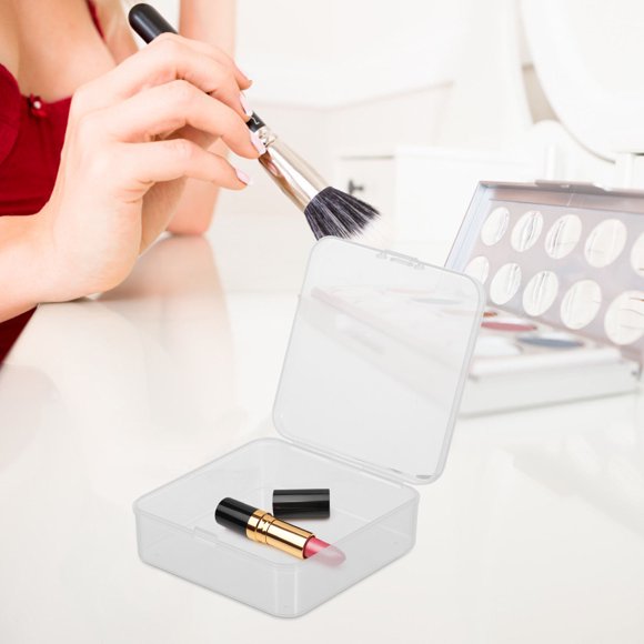 TABLETREANDS 3Ud Plastic Storage Boxes White Multi-Functional Easy to Open and Convenient Use