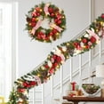 thumbnail image 7 of Garland Christmas Decorations - 6 Ft Lighted Garland with 20 Waterproof LED Lights for Mantle, Stairs, Railing, Table, Door, Fireplace, 7 of 7