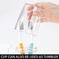 thumbnail image 5 of Soporte para pasta de dientes y cepillos de dientes mDesign Dental Center Clear, 5 of 5
