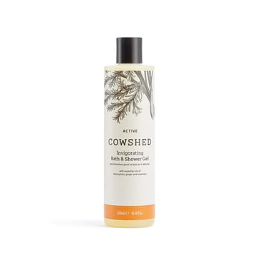 Cowshed Bath Body Active Invigorating Bath and Shower Gel Unisex, 10.14 oz