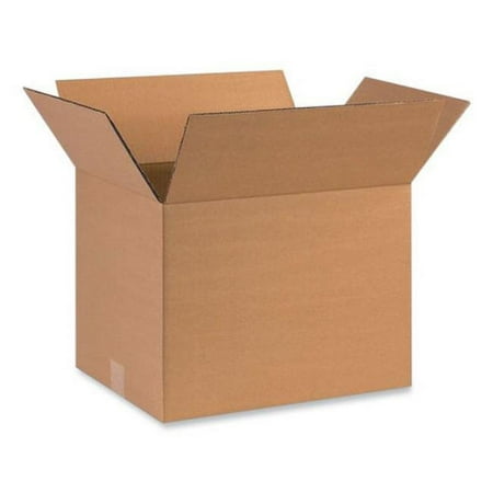 Coastwide Professional CWZ161212 16 x 12 x 12 in. Multi-Depth Shipping Boxes, Brown - Pack of 25