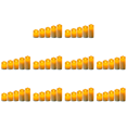 thumbnail image 1 of Velas votivas sin llama con pilas, luz tipo vela de LED, para decoración de fiestas, 5 uds., 1 of 2
