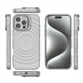 thumbnail image 3 of TECH CIRCLE for iPhone 16 Plus Case 6.7-Inch 2024, Slim Fit Lightweight Thin Basic Case with Hidden Kickstand on Camera, Plastic/Silicone Materials, Protective Cute Circle Back Cover Case, Gray, 3 of 7