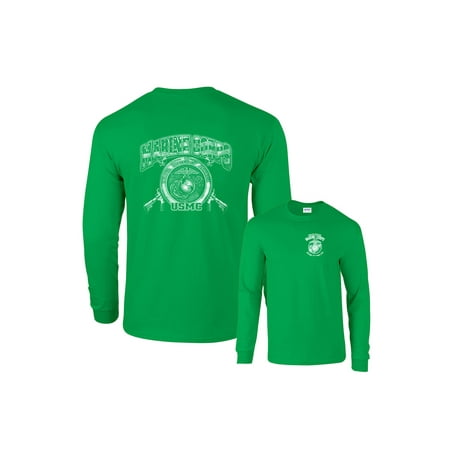 - Marine Corps Kicking Ass Since 1775 USMC Long Sleeve T-Shirt