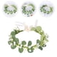 thumbnail image 4 of KAKOWELY Diadema de corona de flores para novia, tocado de niña, corona de flores para viaje y vacaciones, 4 of 4