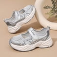 thumbnail image 5 of Gunia Sneakers For Toddler Girls Breathable Mesh Kids Sneakers Lightweight Casual Shoes Play Athletic Running Soprt Shoes Grey, 5 of 7