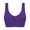 Dark Purple, variant on Padded Sports Bras for Women Seamless Yoga Bra Comfortable No Underwire Sleep Bra