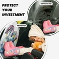 thumbnail image 3 of Goofa Watercolor Snake Pattern Car Back Seat Protector for Kids (2 Pack) ,Anti-kick Storage Mat for Car Seats,Shields from Footprints, 3 of 6