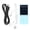 Blue, variant on YAHHU 32GB MP3 MP4 Player with Bluetooth 5.0, 1.8 Inch / 4.6 cm Color Screen, Portable HiFi Music Player with Speaker, Video E Book, Supports Up to 128GB, Black
