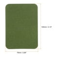 thumbnail image 2 of Uxcell 12Pcs Iron on Patches for Clothing Repair 3"x4-1/4" Fabric Patch Cotton Decorating for Clothes Pants Green, 2 of 6