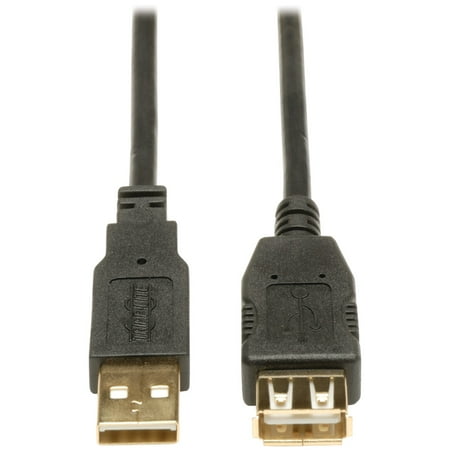 UPC: 0037332116543 | Tripp Lite U024-010 Hi-Speed A-Male to A-Female USB 2.0 Extension Cable (10ft)