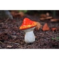 thumbnail image 2 of G & F Products Fairy Garden Miniature Garden Metal Mushroom, Little Red Spots, 2 Pieces, 2 of 6