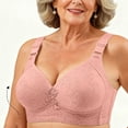 thumbnail image 3 of Gytharion Women's Plus Size Wireless Bras Push Up Lifting Anti-sagging Beauty Back Underwear Bras Wide Adjustable Straps Side Support Everyday Bras for Middle-aged Moms, 3 of 8