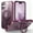 Winered, variant on Dteck for iPhone 16 Case with Invisible Magnetic 360° Rotating Stand,Compatible with MagSafe,Military-Grade Drop Protection Shockproof Bumper Translucent Case for iPhone 16,Purple