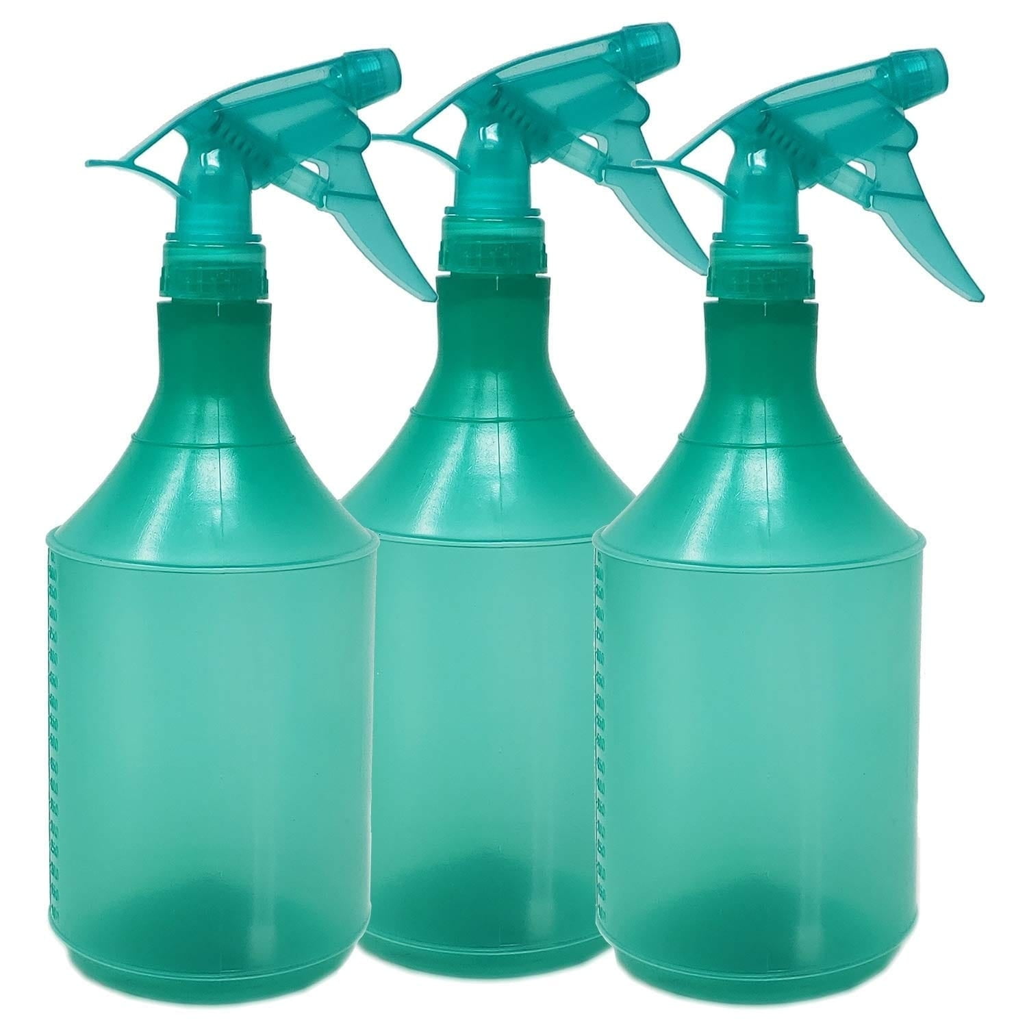 Heavy Duty Plastic 30ounce Green Spray Bottles (Pack of 3) Walmart