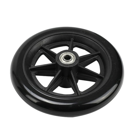 Wheelchair Front Wheel Replacement 6/8 Inch Flexible Solid Tire Wheel Supplies