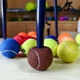 thumbnail image 7 of OIUR 4 Pcs Pre-Cut Walker Tennis Balls for Furniture Legs Floor Protection Universal Walker Leg Felt Pad Glide Coverings for Seniors, 7 of 7