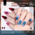 thumbnail image 4 of Set de esmaltes de uñas Beetles Jelly Gel, 6 colores, regalo de otoño para mujer, 4 of 7