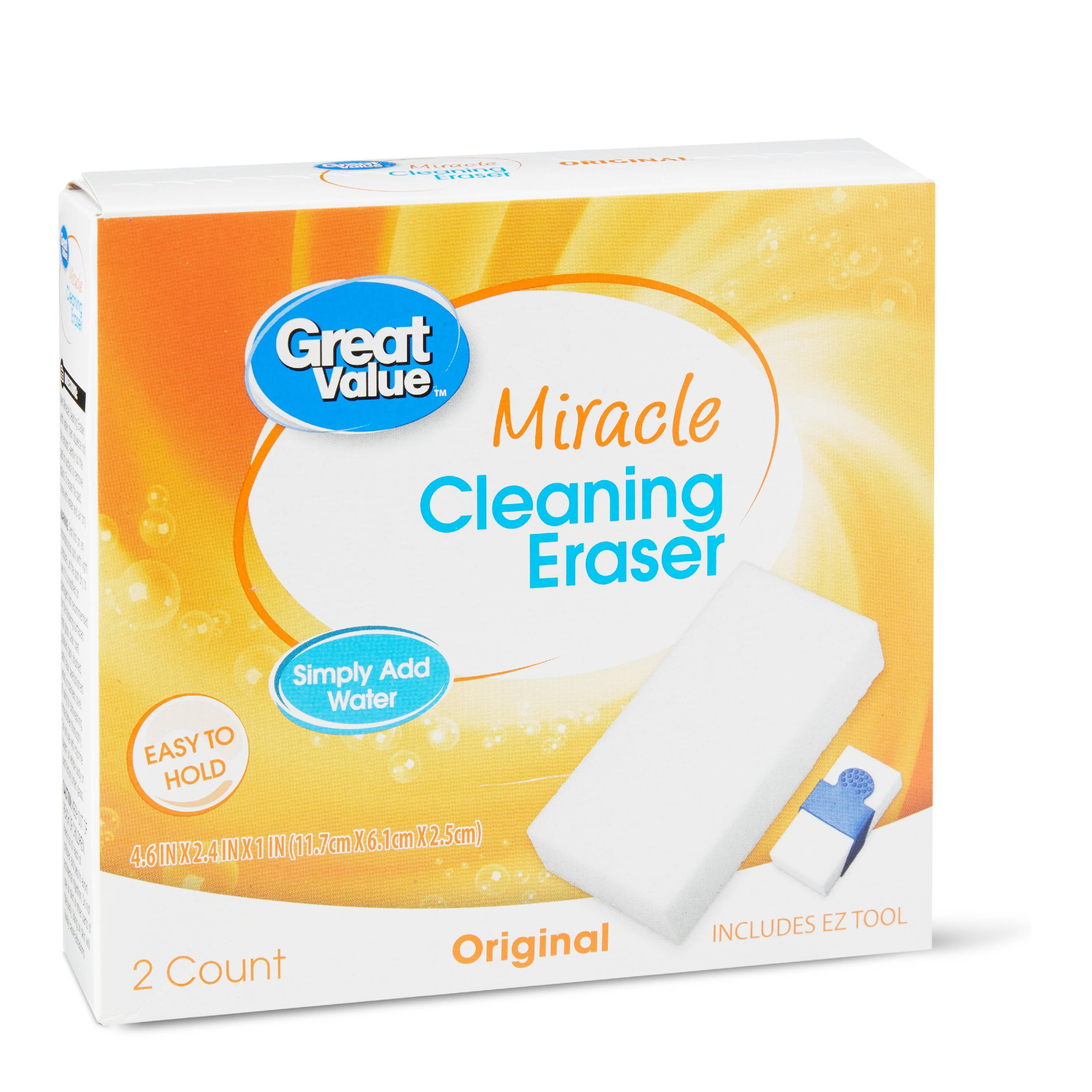 Great Value Miracle Eraser, Original, 2 Count