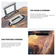 thumbnail image 4 of Bingfone Mythical Serpent Mountain Sunrise Luggage Cover Washable Suitcase Cover Protector Anti-scratch Suitcase cover Fits 18-32 Inch Luggage (No luggage included), 4 of 8