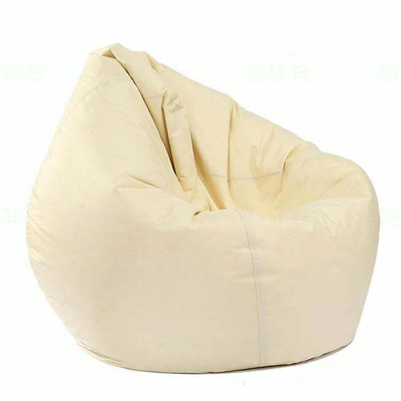 AUQ Bean Bag Cover,Spacious Design Bean Bag Storage,Reinforced Seams Bean Bag Chair Cover Only,28"x31"