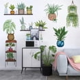 thumbnail image 5 of Farcauo Plant Wall Decals Peel and Stick Wall Stickers & Murals Plant Wall Stickers for Bedroom Living Room Bathroom Kitchen Plant Wall Decals Art Decor for Wall Boho Decorative Wall Stickers, 5 of 5