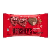 Hershey's Strawberry Creme Flavored Hearts Valentine's Day Candy, Bag 8.8 oz