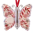 thumbnail image 2 of Christmas Cash Gift Butterfly Ornament,Christmas Cash Holder with Built‑in Clear Compartment, Acrylic Holiday Money Holder Ornaments for Christmas Home Decoration & Party Change, 2 of 7
