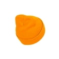 thumbnail image 3 of Top Headwear Solid Color Long Beanie, Gold, 3 of 4