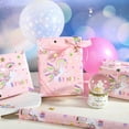 thumbnail image 5 of 1st Birthday Donut Wrapping Paper Roll for Baby Girls Boys, Sweet One Design, for First Birthday, Party, Baby Shower, Mini Roll 17 in x 16.4 Ft, 5 of 8