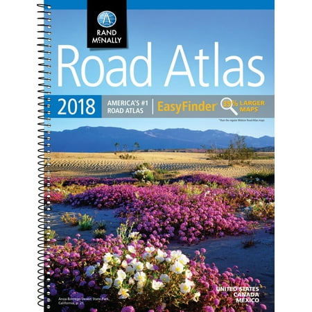 Rand McNally 2018 Easyfinder Road Atlas: United States / Canada / Mexico