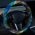 thumbnail image 2 of Sea Turtle 14.5 Inch Printing PVC Leather Auto Accessories Steering Wheel Covers Car Wheel Cover Steering Wheel Cover, 2 of 6
