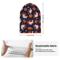 thumbnail image 2 of Lsque Turkey And Thanksgiving Pattern Knitted Beanie, Unisex Winter Hat, Knit Hat Winter Beanies Thick Fisherman Beanies Cuffed Plain Skull Caps, 2 of 6