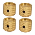 thumbnail image 3 of Perillas de Control de Tono de de 4 Perillas para Bajo de Guitarra Eléctrica con Agujeros-dorado perfke Perilla de control de volumen de tono, 3 of 8