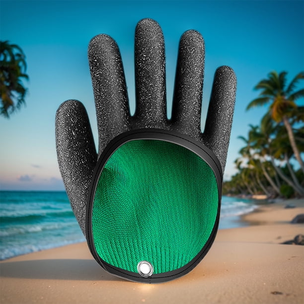 Guantes de pesca con liberación magnética, guantes profesionales para pescar, guantes de caza resistentes a pinchazos, accesorios de pesca.